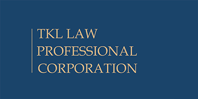 TKL Law Professional Corporation logo.